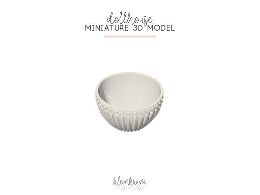 Schüssel — 3D Modell