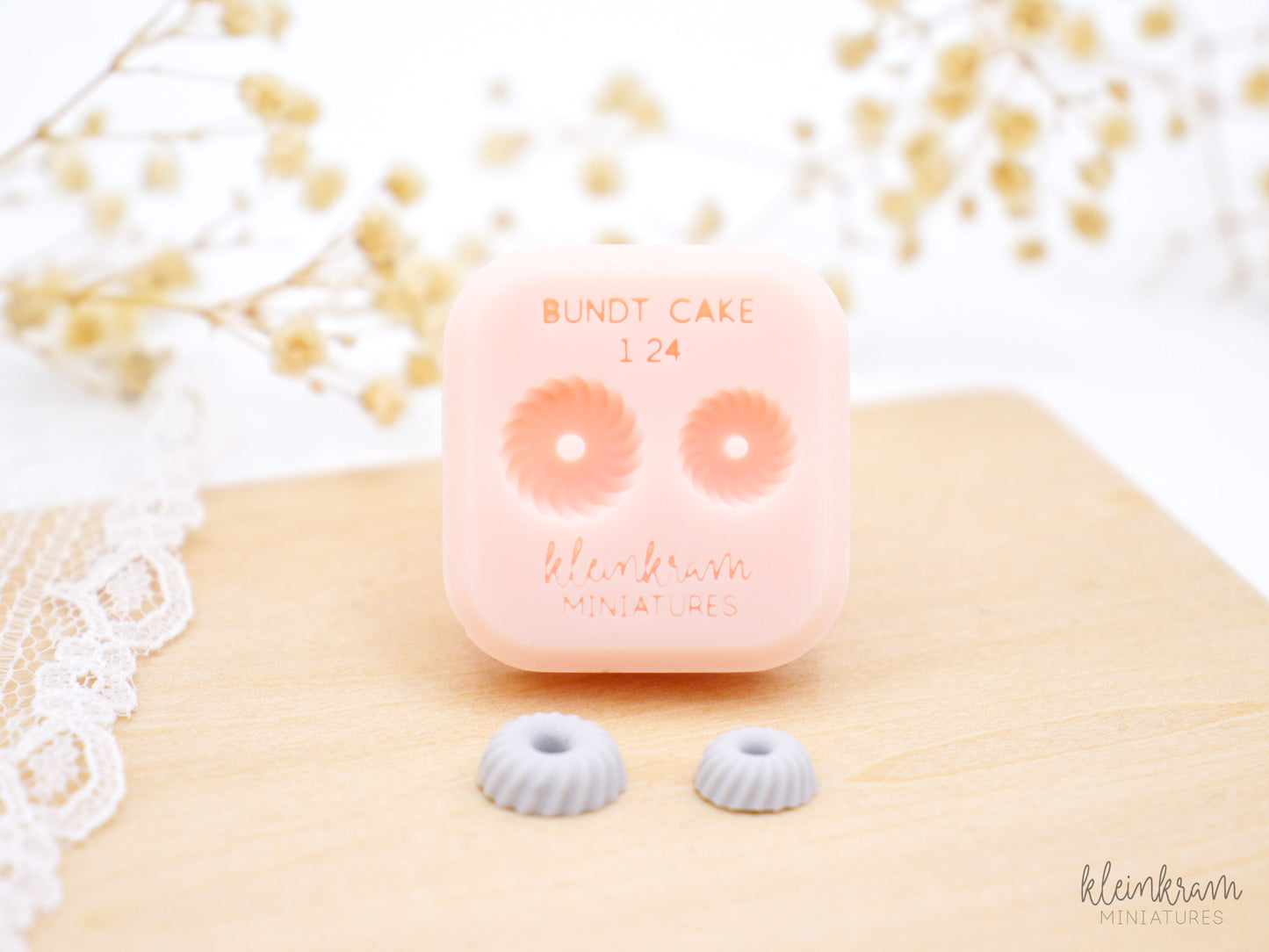 1:24 Gugelhupf Bundle — Silikonform & Miniatur