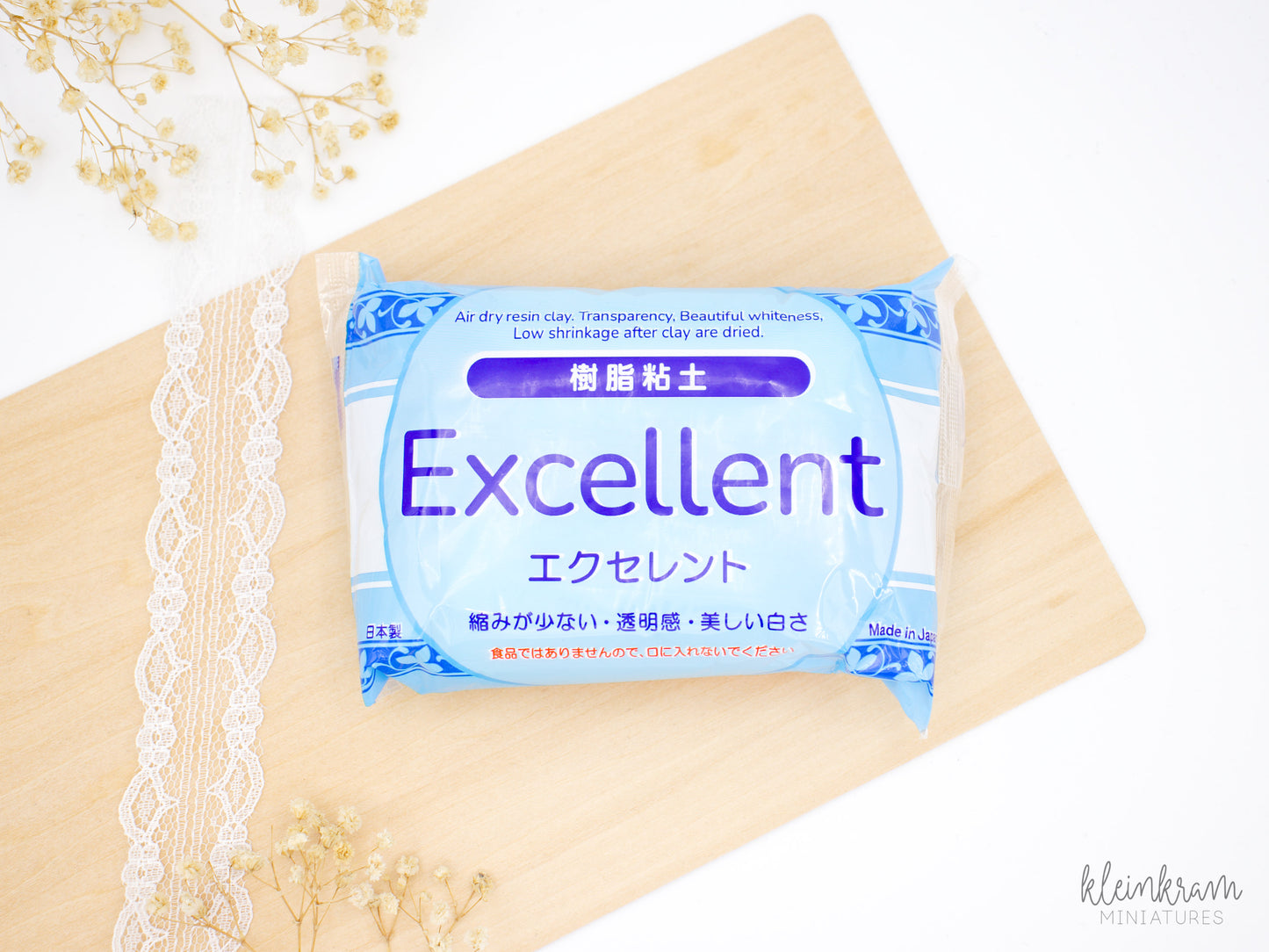 Excellent — air-dry modelling clay