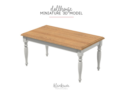 Esstisch — 3D Modell