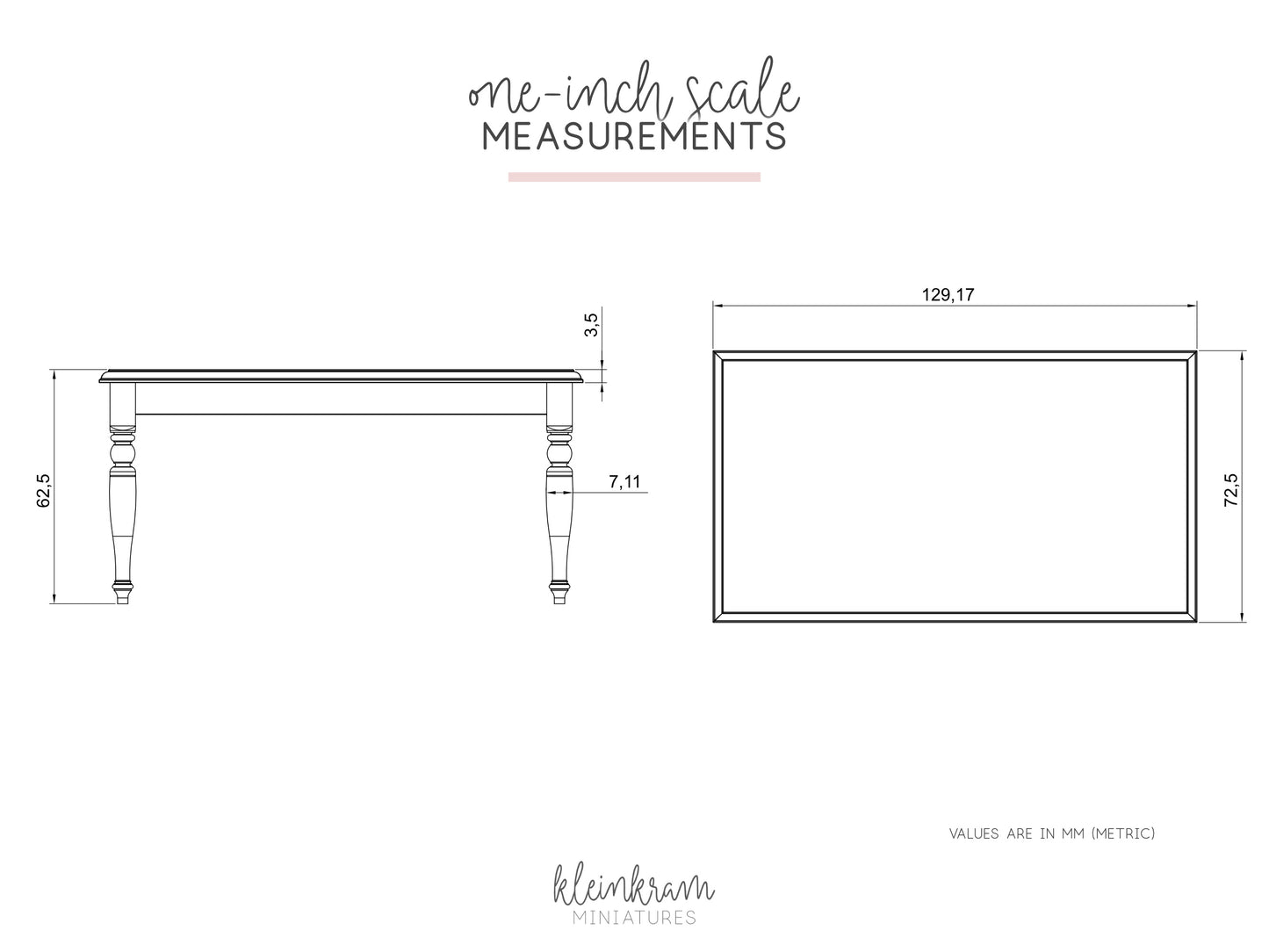Esstisch — 3D Modell