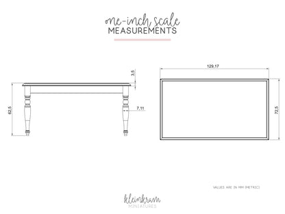 Esstisch — 3D Modell