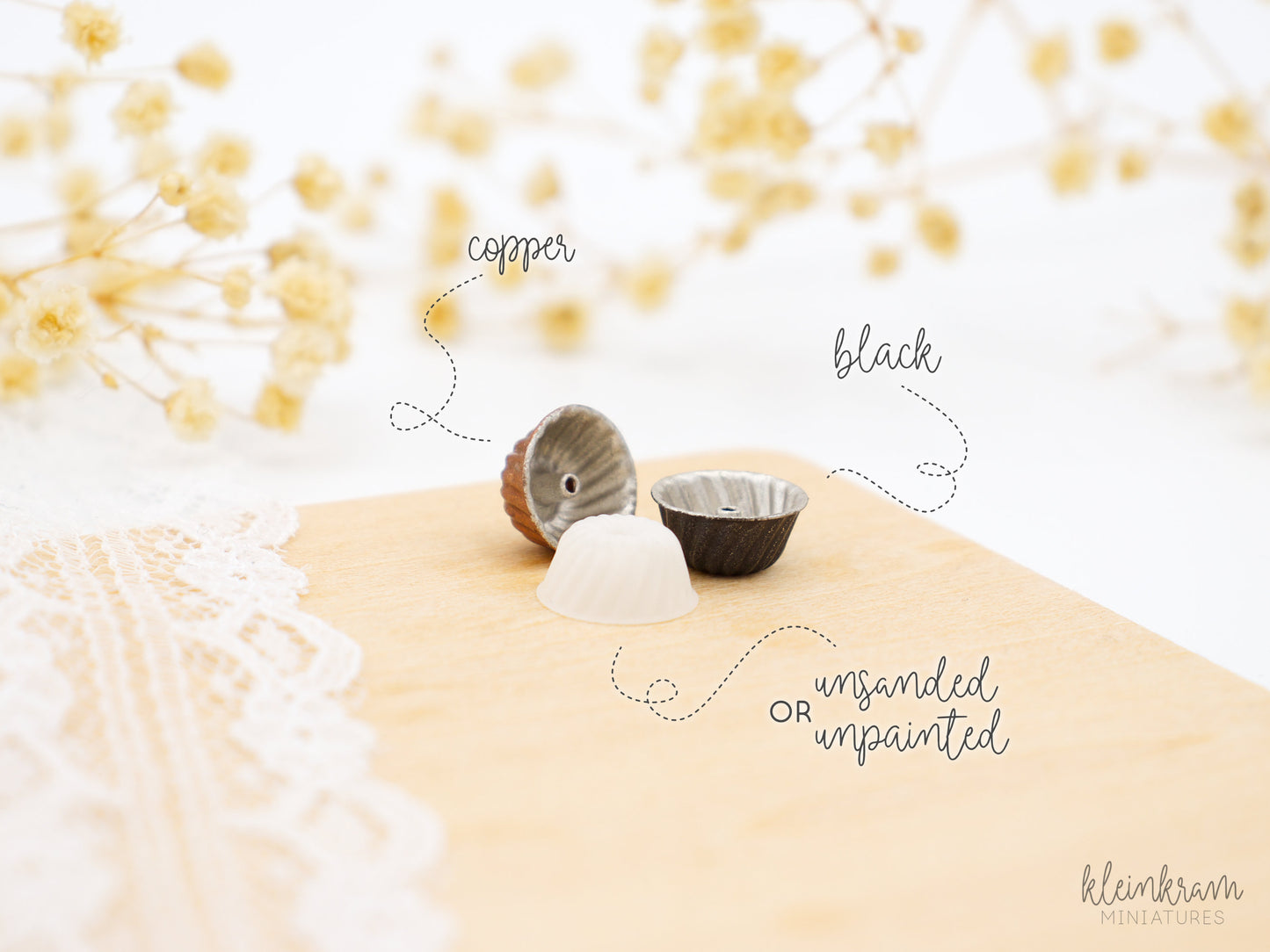 Gugelhupfform — 1:24 Miniatur