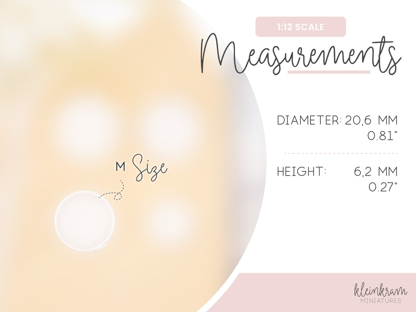 Springform Cake Tin — 1:12 Miniature