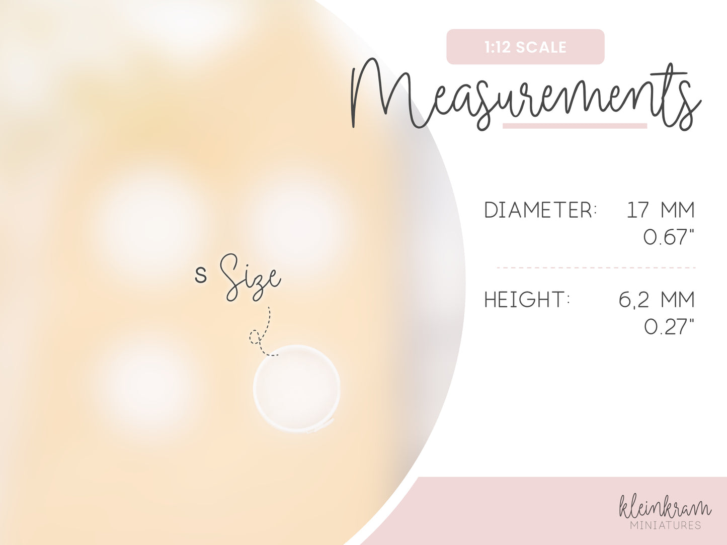 Springform Cake Tin — 1:12 Miniature