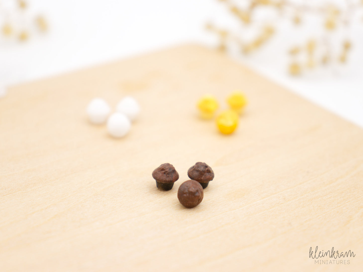 Muffins — Set of 3 — 1:16/1:18 Miniature