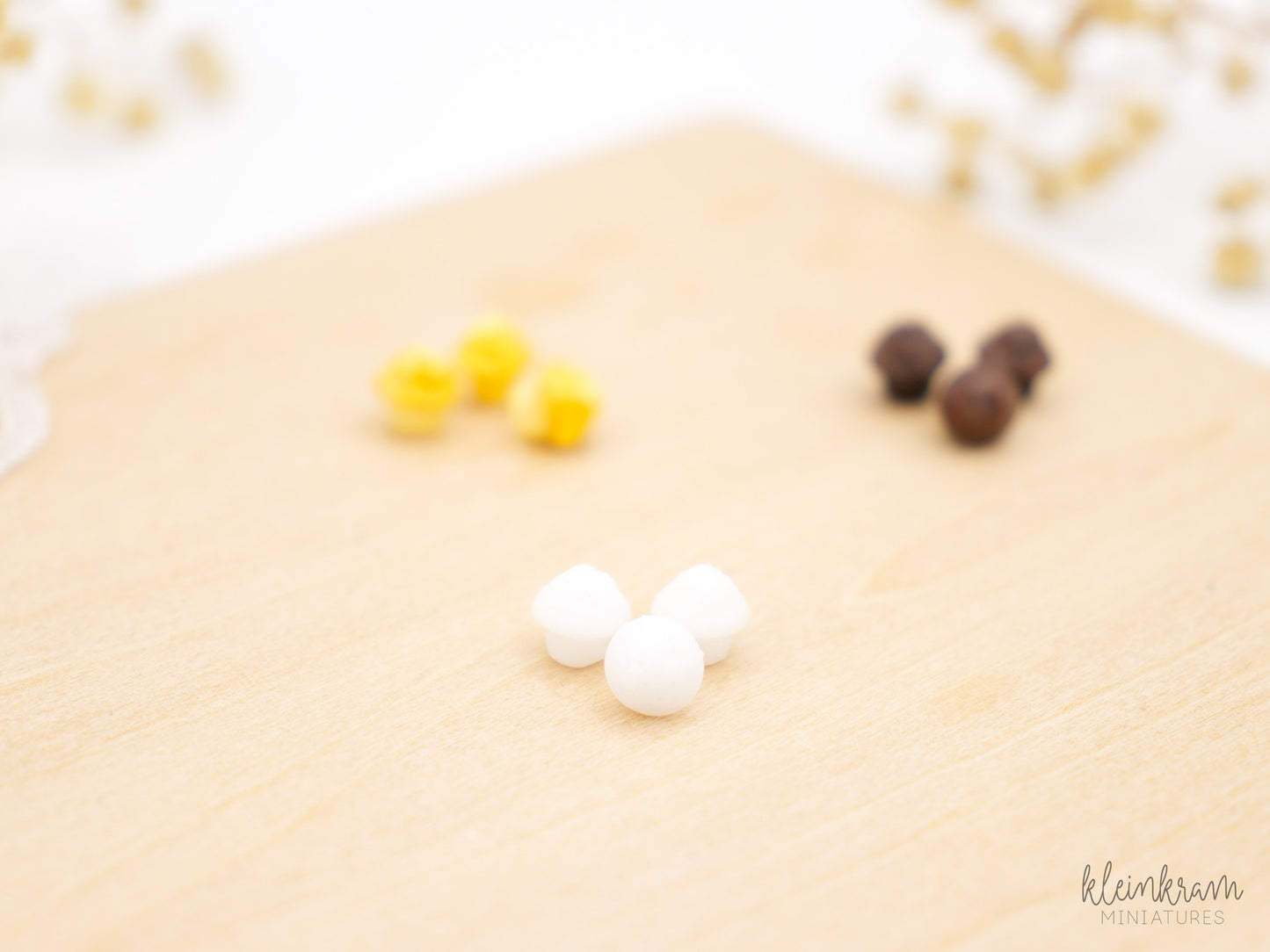 Muffins — Set of 3 — 1:16/1:18 Miniature