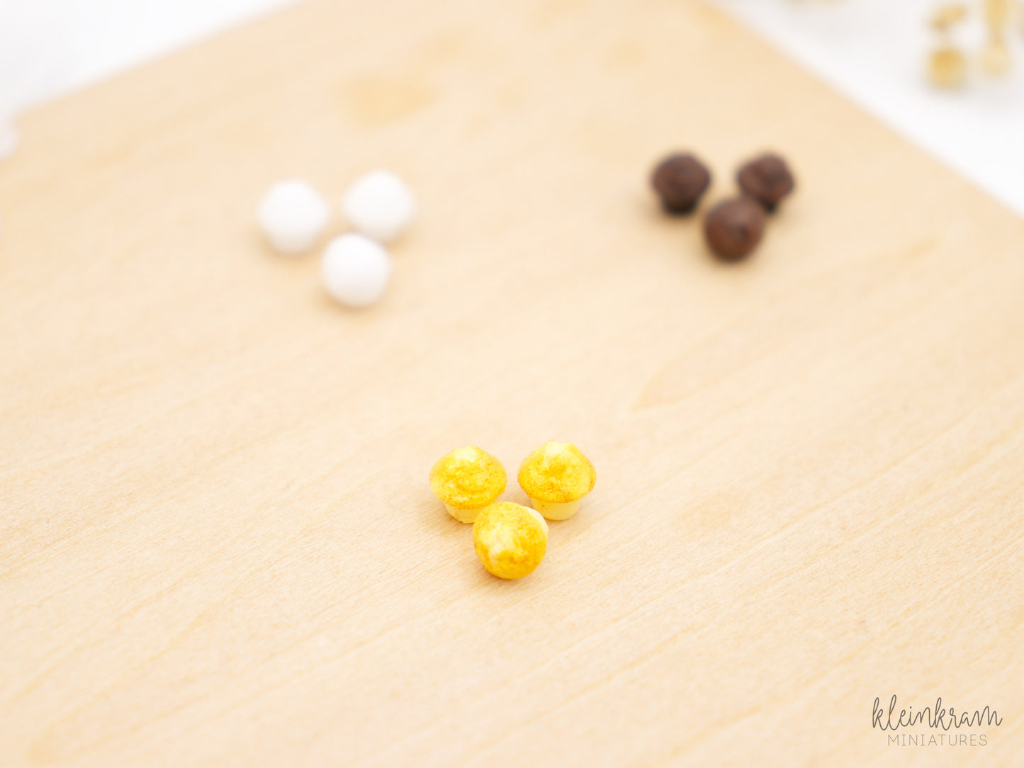 Muffins — Set of 3 — 1:16/1:18 Miniature