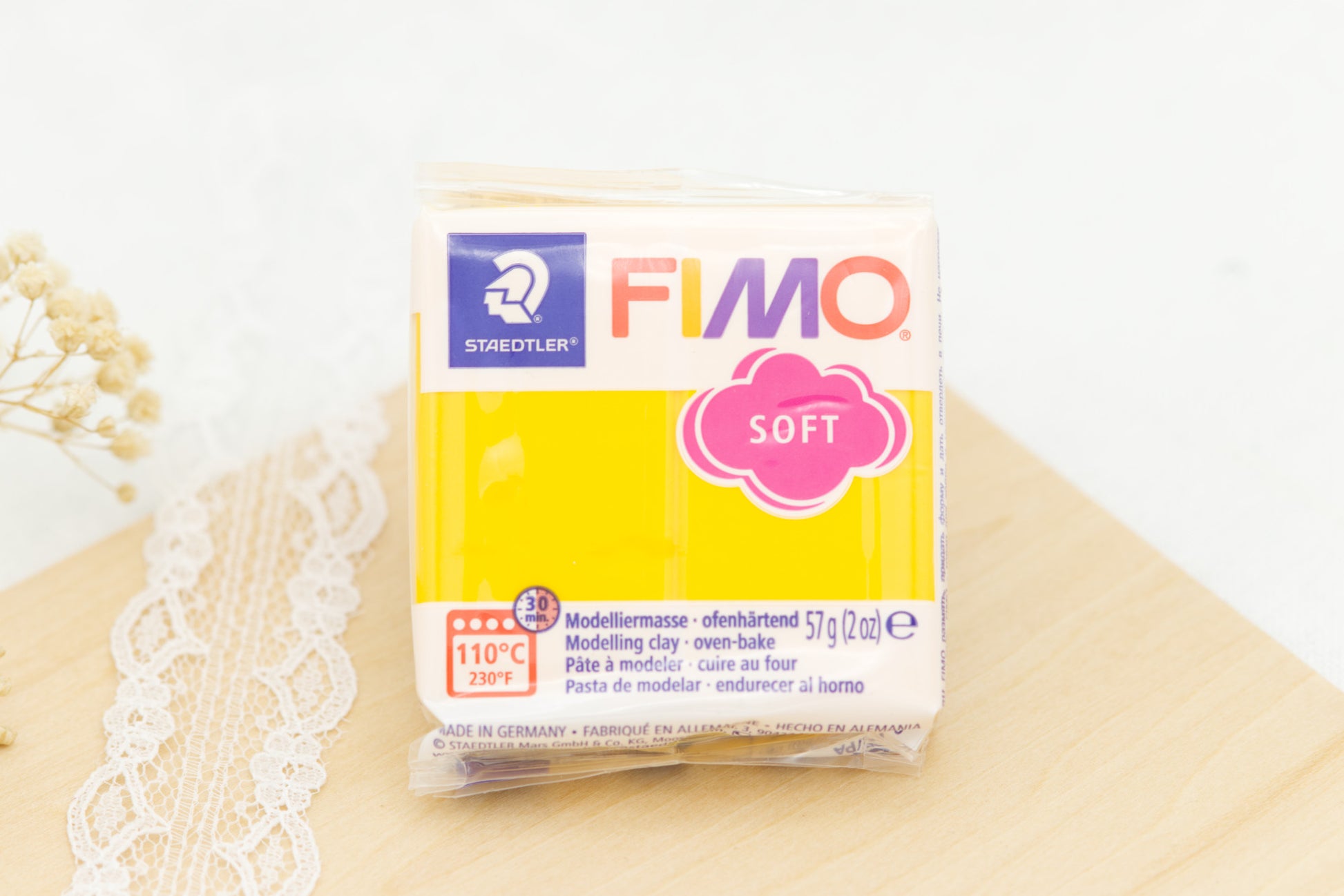 Fimo soft sunflower front package