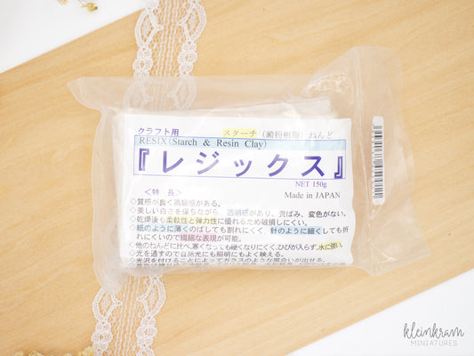 Mirea RESIX – Starch & Resin Clay (lufttrocknende Modelliermasse aus Japan)