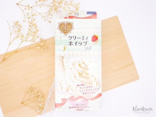 PADICO Creamy Whip Milk – lufttrocknende Dekorationscreme aus Japan