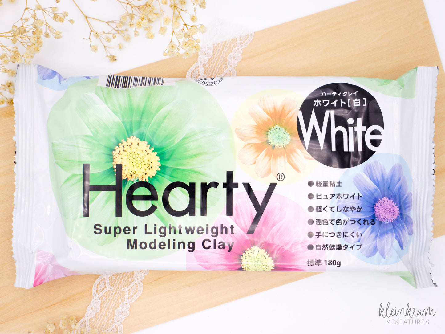 PADICO Hearty Super Lightweight Modelliermasse weiß (180g)