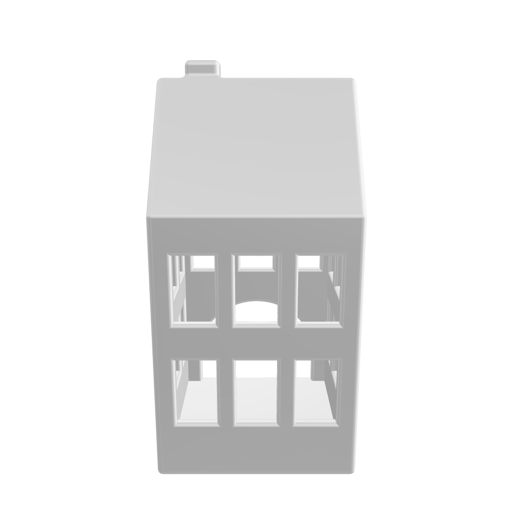 3D Model of Deco House for dollhouses