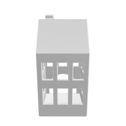 3D Model of Deco House for dollhouses