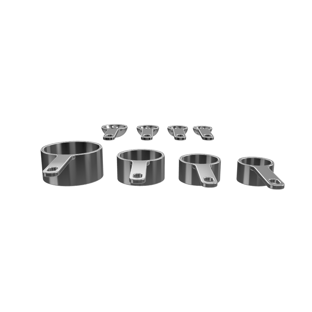 3D Model for dollhouse Measuring cups and Spoons