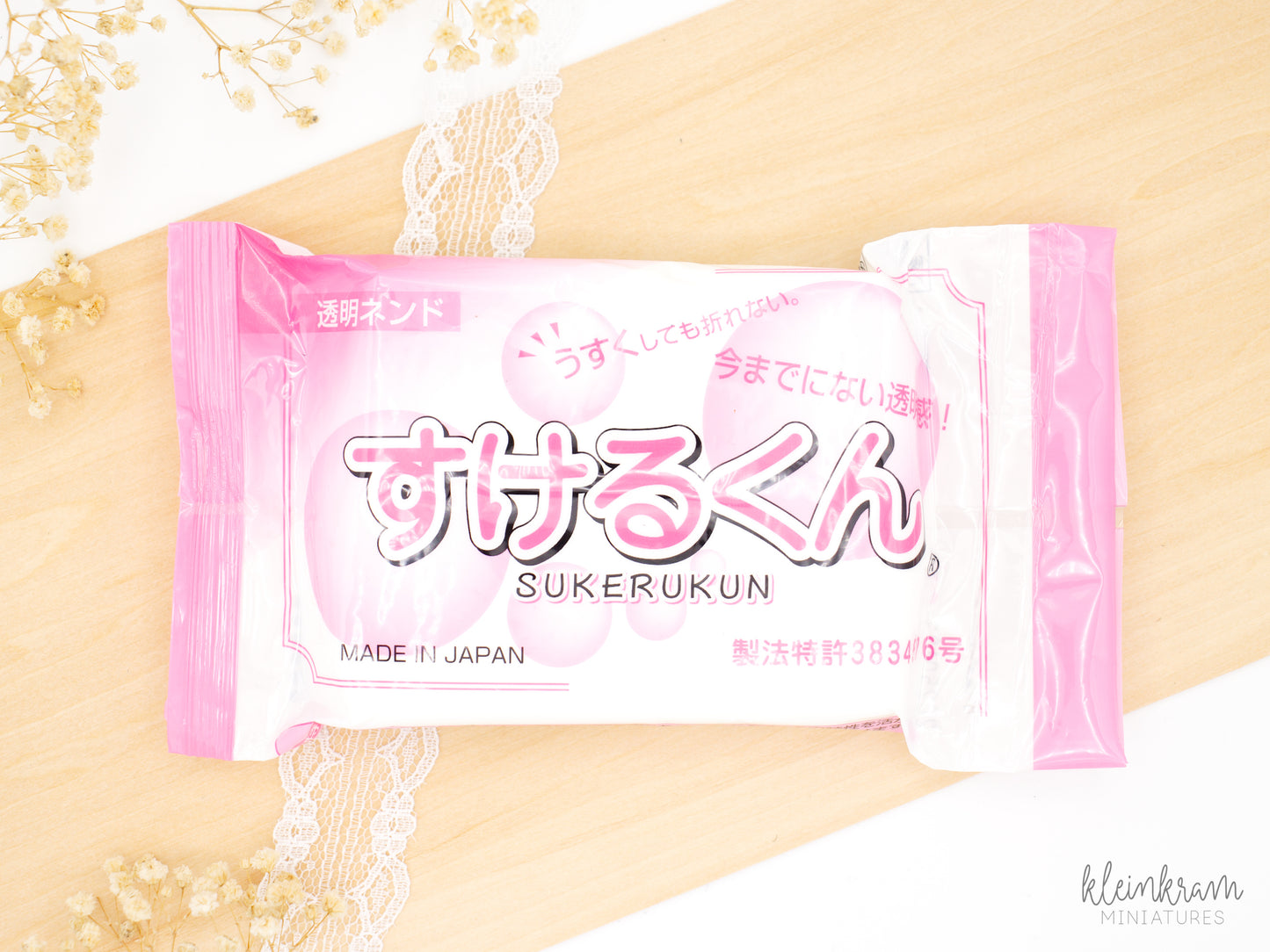 Sukerukun – transparente lufttrocknende Modelliermasse aus Japan