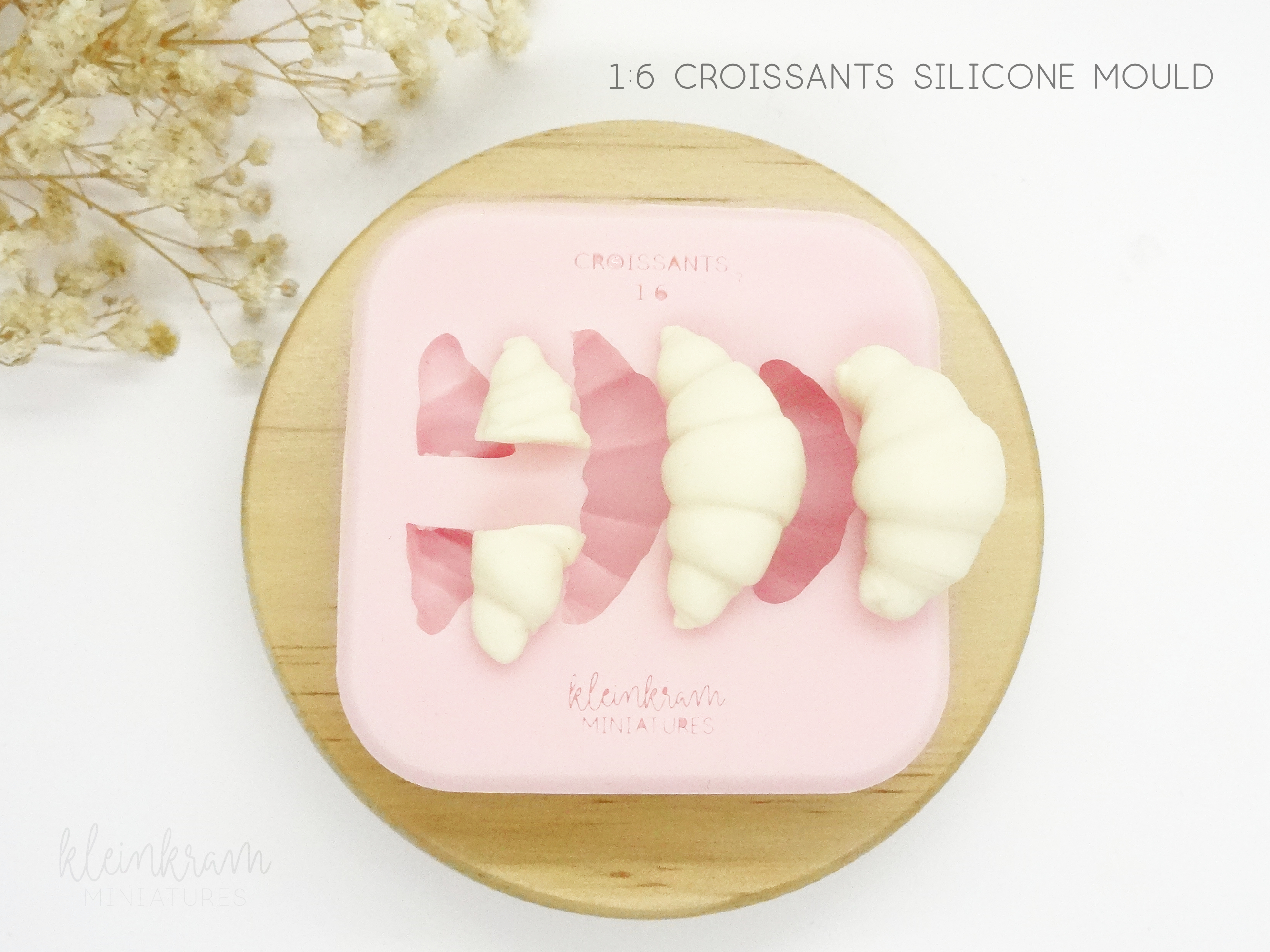 Croissants - 1:6 Silikonform