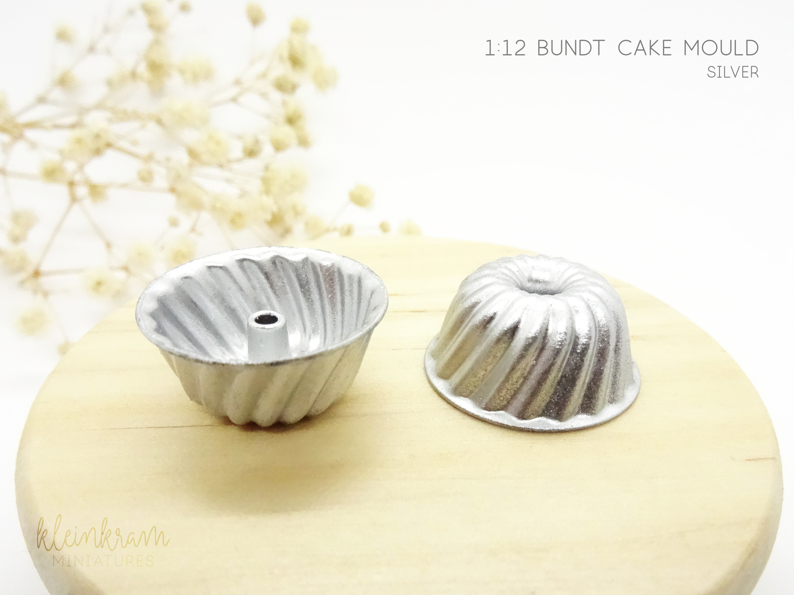 Baking Mould Bundt Cake - 1/12 Miniature