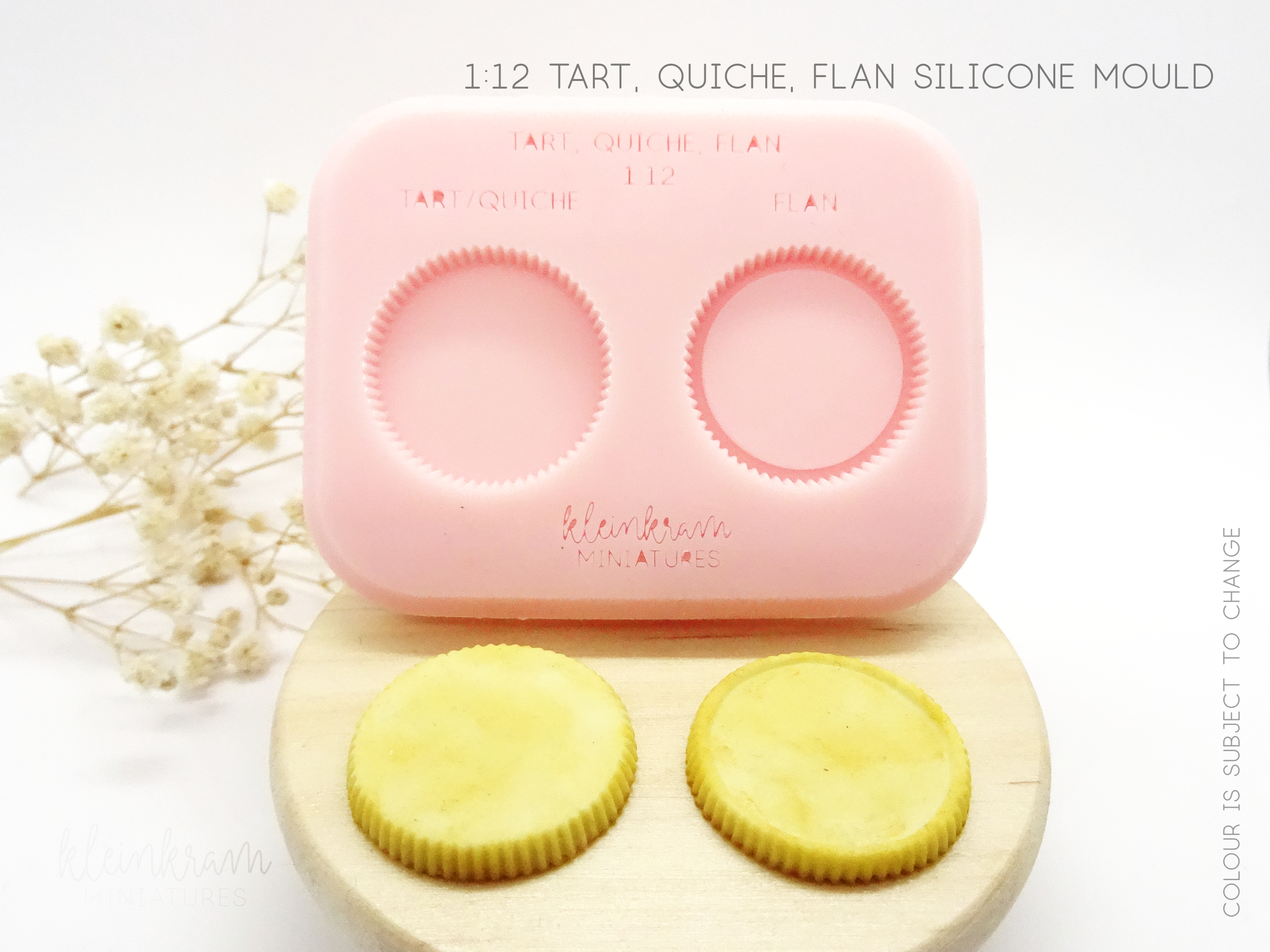 Tart, Quiche, Flan - 1:12 Silicone Mould