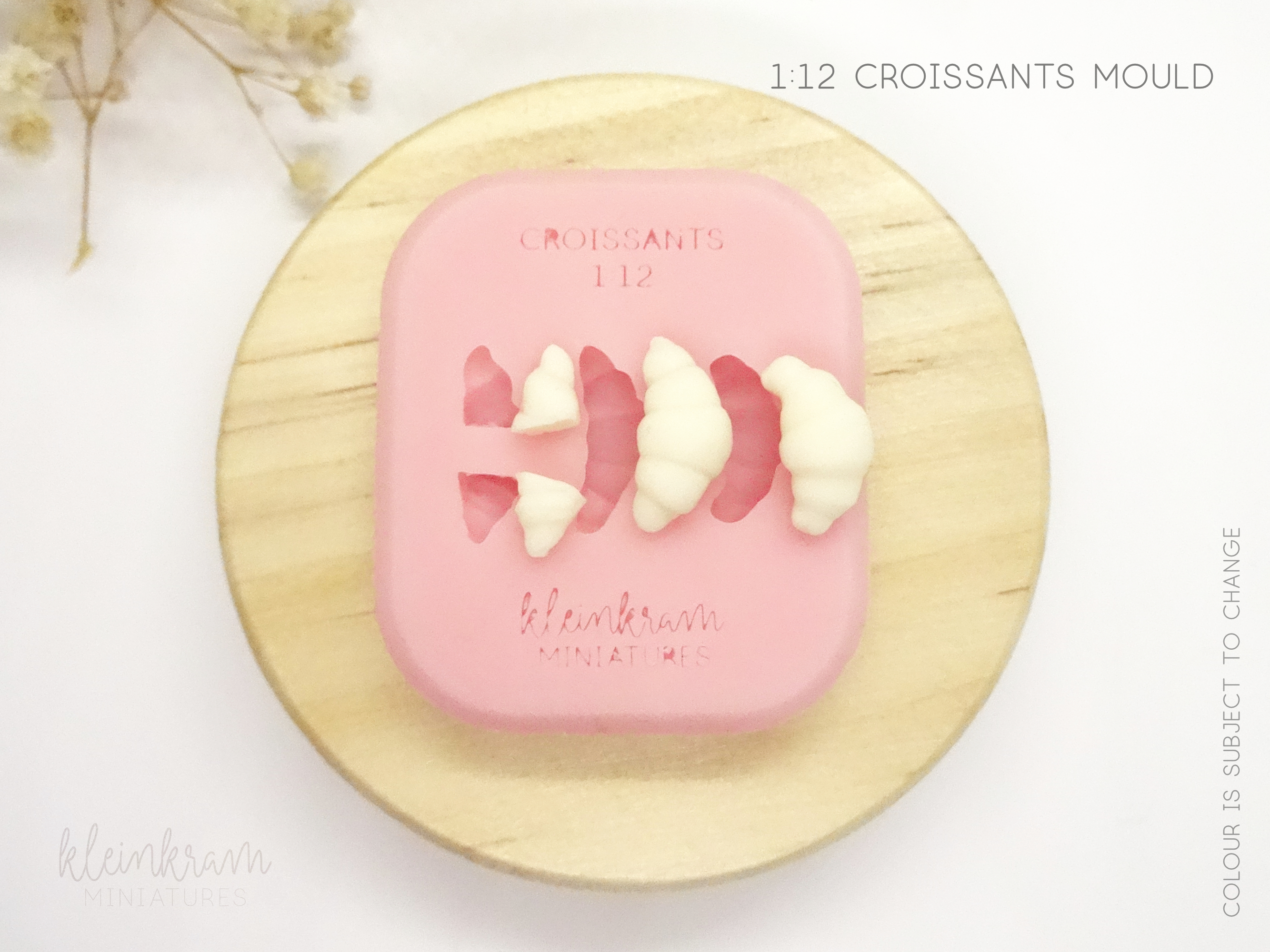 Croissants - 1:12 Silicone Mould