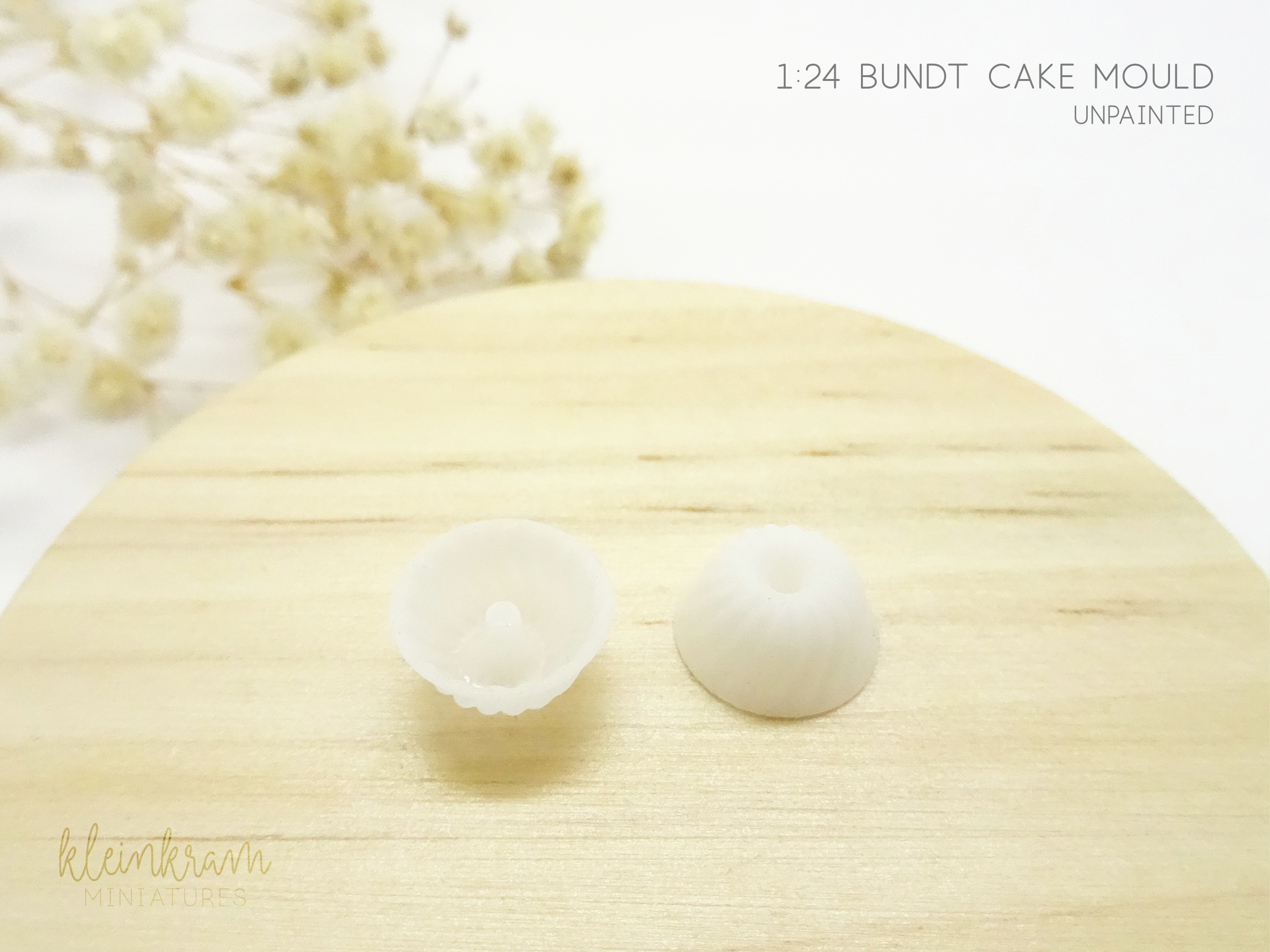 Baking Mould Bundt Cake - 1/24 Miniature