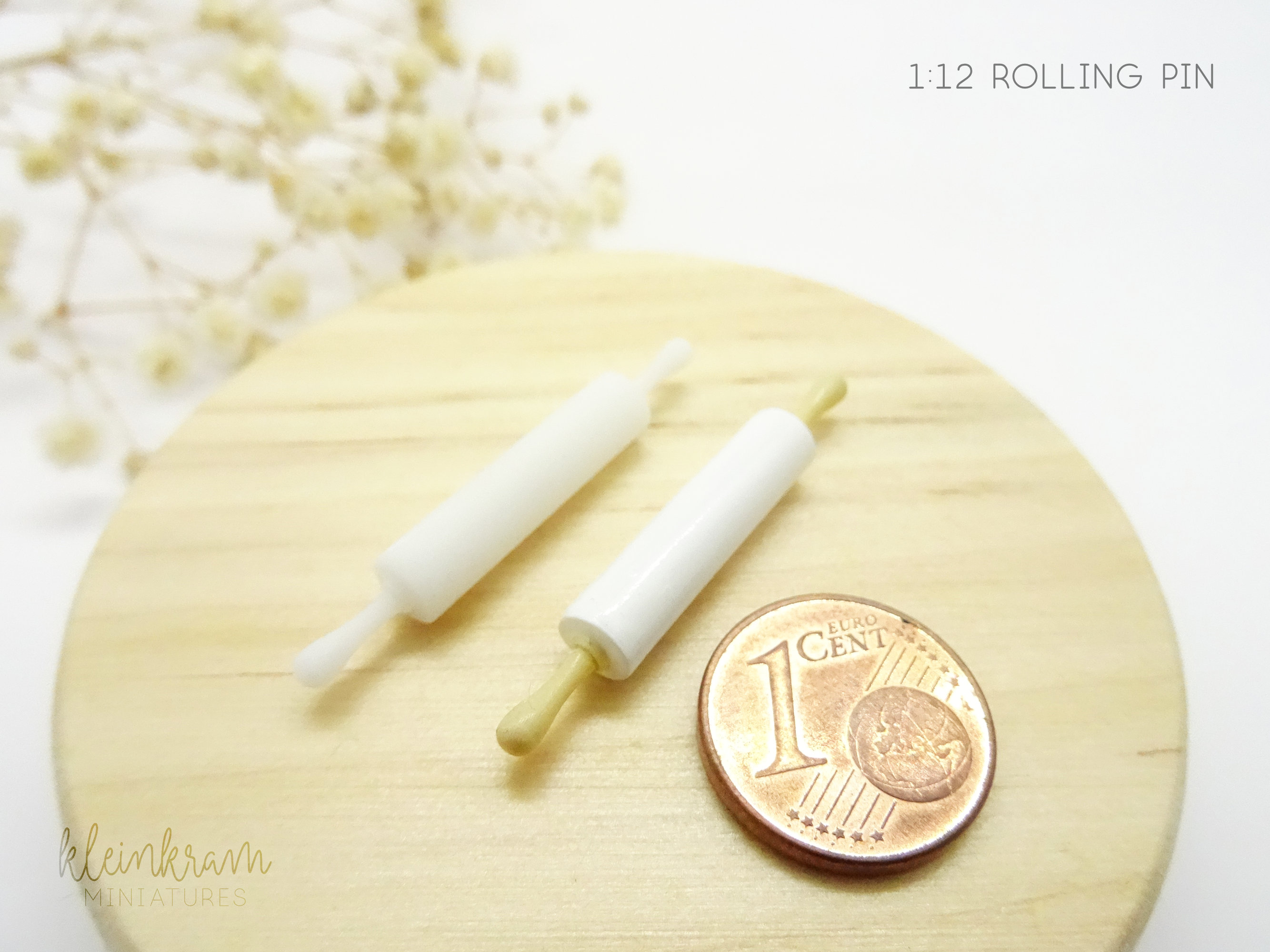 Rolling Pin - 1/12 Miniature