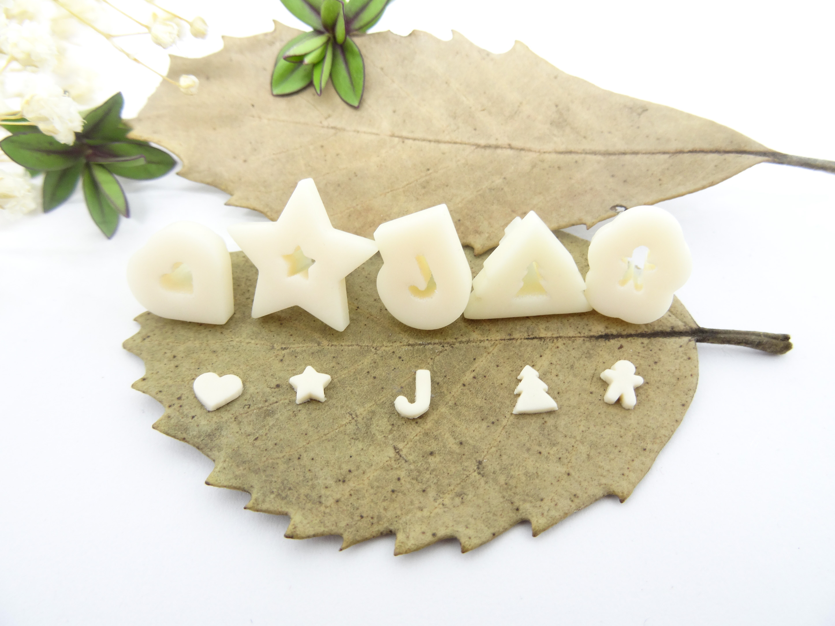 Clay Cutters "Christmas" - Set of 5 - 1/12 scale