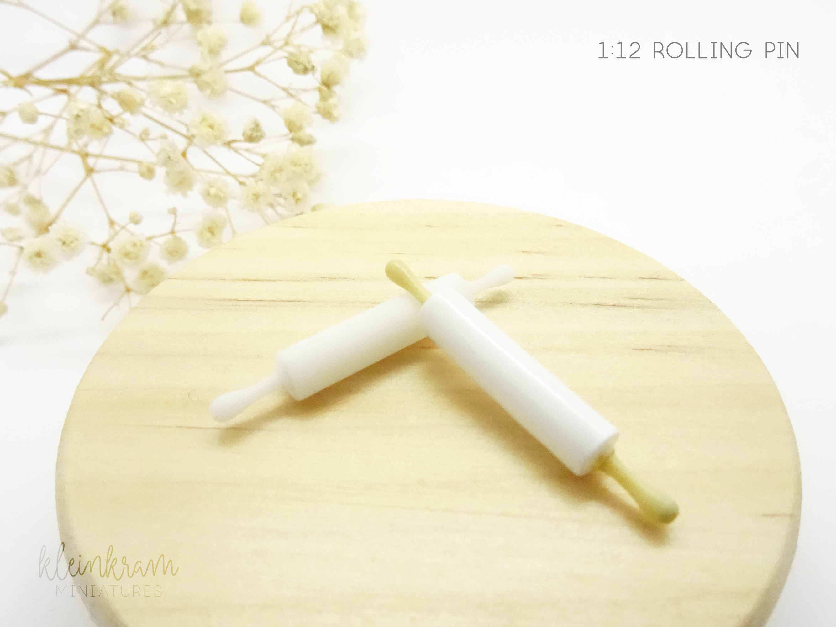 Rolling Pin - 1/12 Miniature