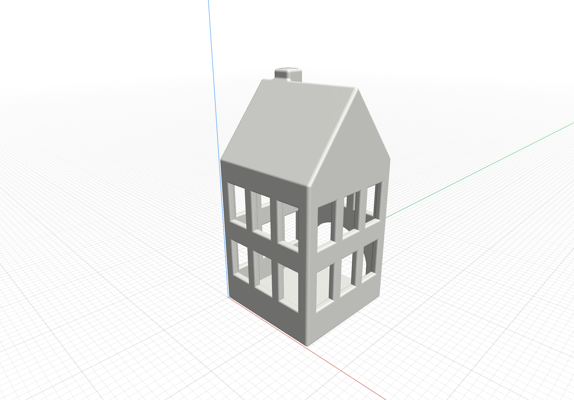 Miniature Decor House 3D Model