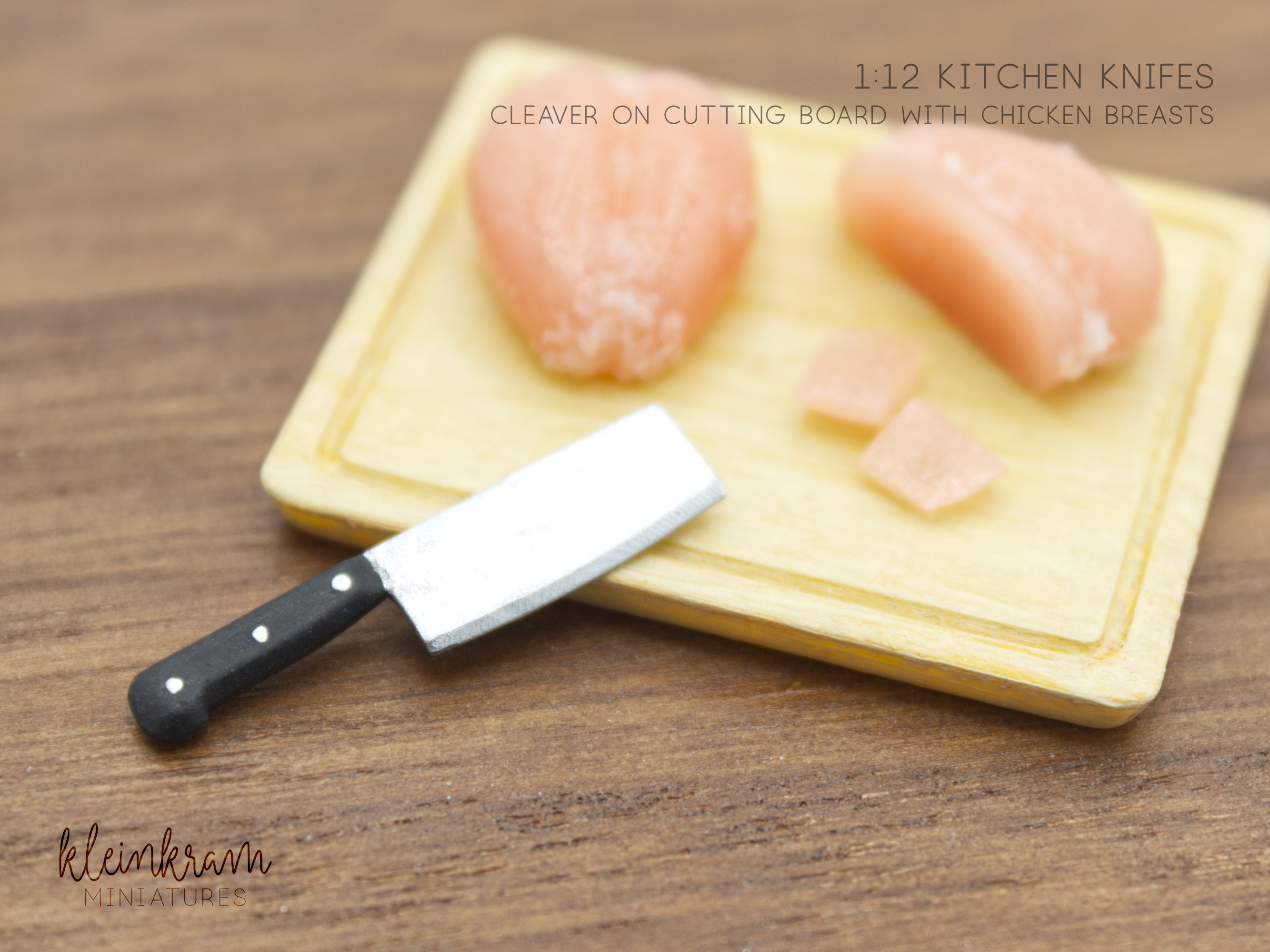 Kitchen Knives - Set of 2 - 1/12 Miniature